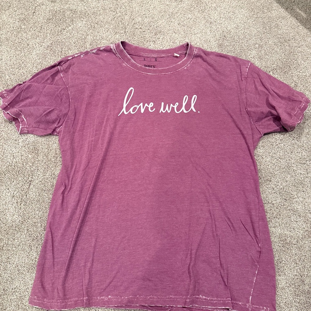 Purple Graphic T-Shirt